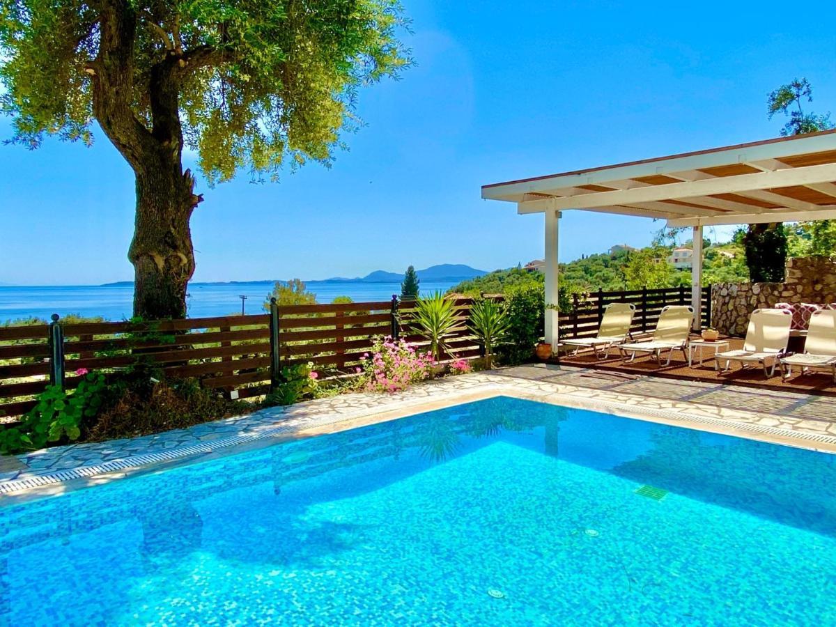 Villa Barbati Dream With Private Pool By Dadovillas Pyrgi  Exterior foto